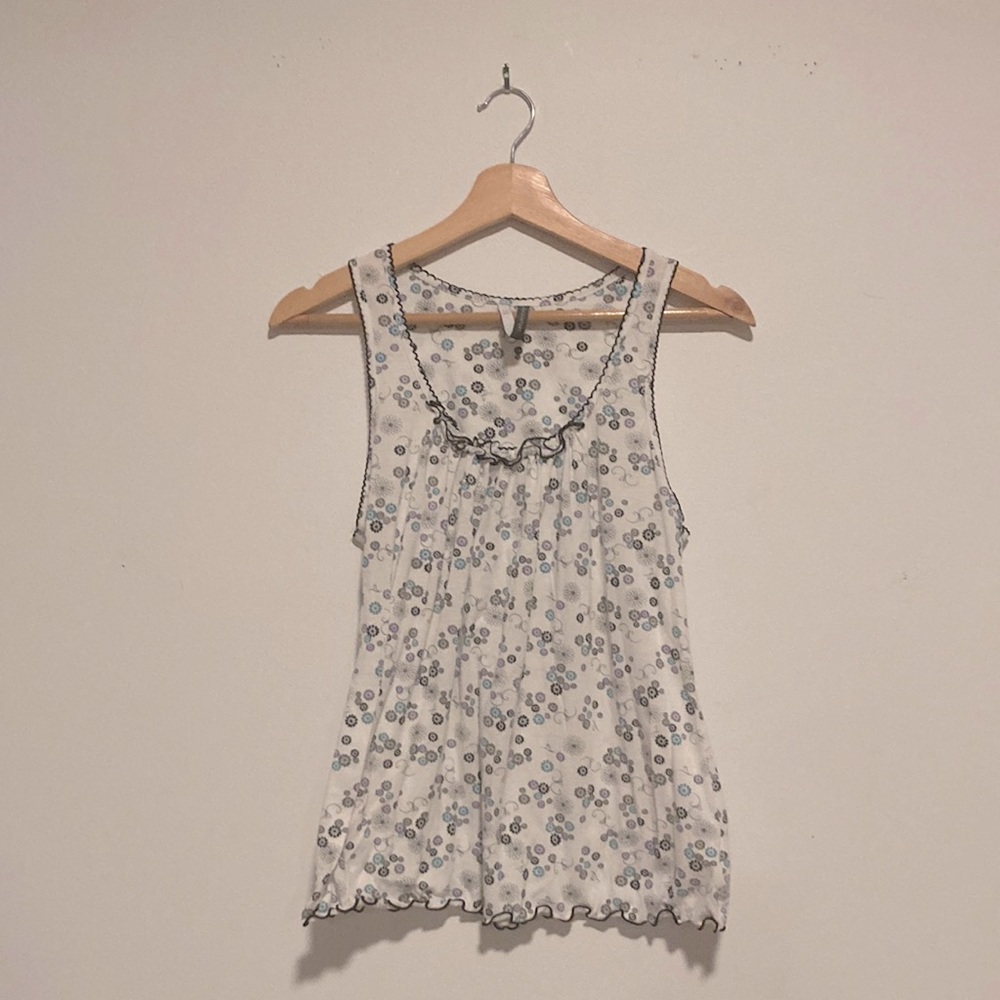 Woman’s Floral Tank Top